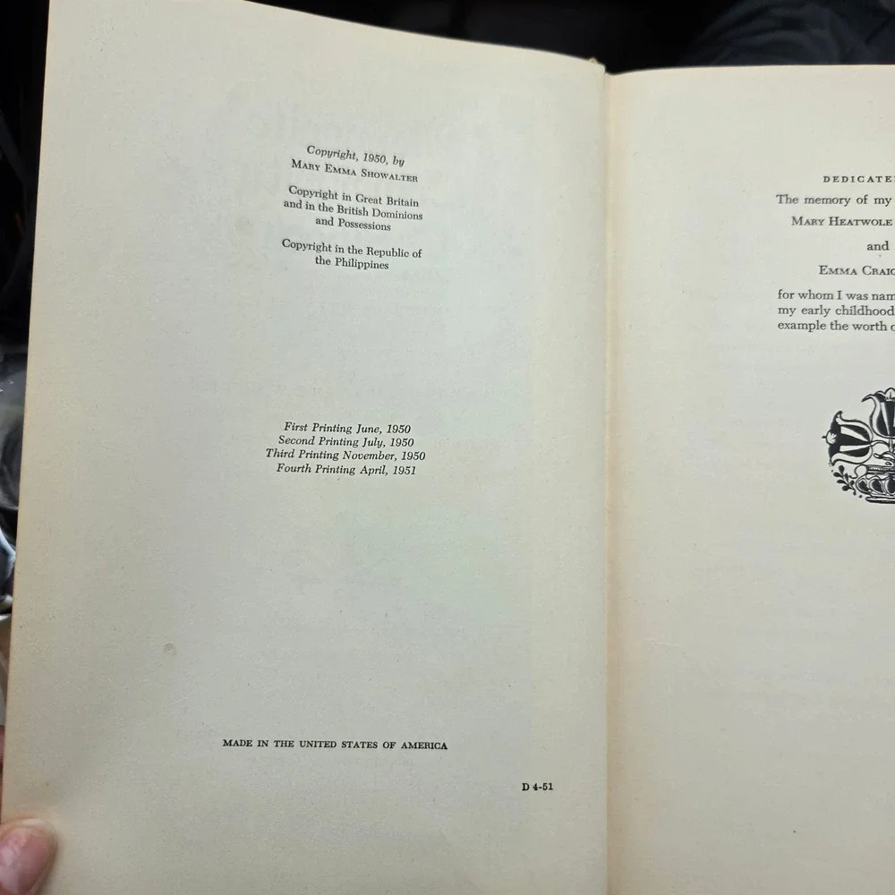 Mennonite Community Cookbook Favorite Family Recipes Mary Emma Showalter 1951